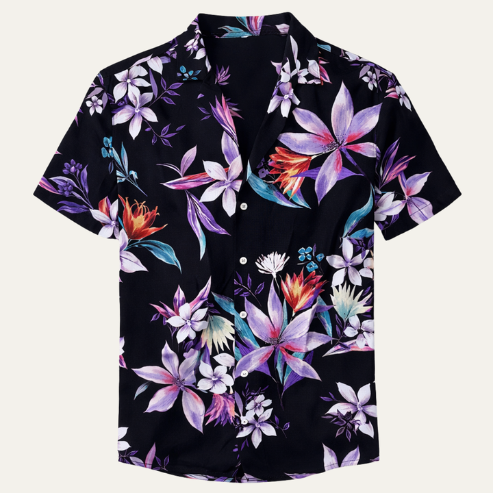 Silverhill Ridge herre sommer Tropical Coconut mønster Hawaiian Beach skjorte