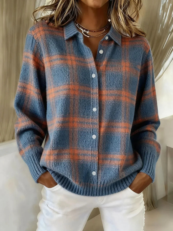 Camille™ | Plaid cardigan — 8