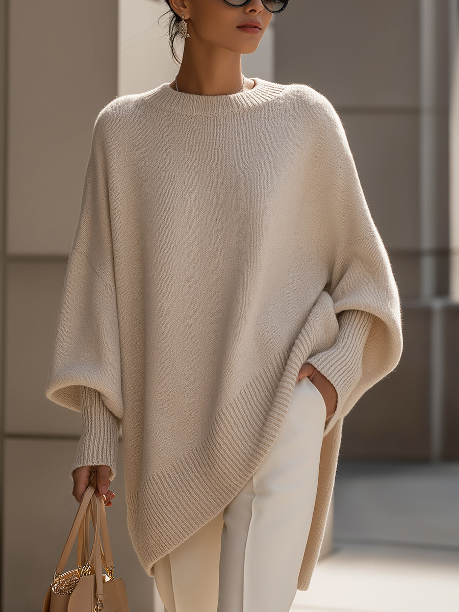 Aster | Oversized ponchotrøje — 6