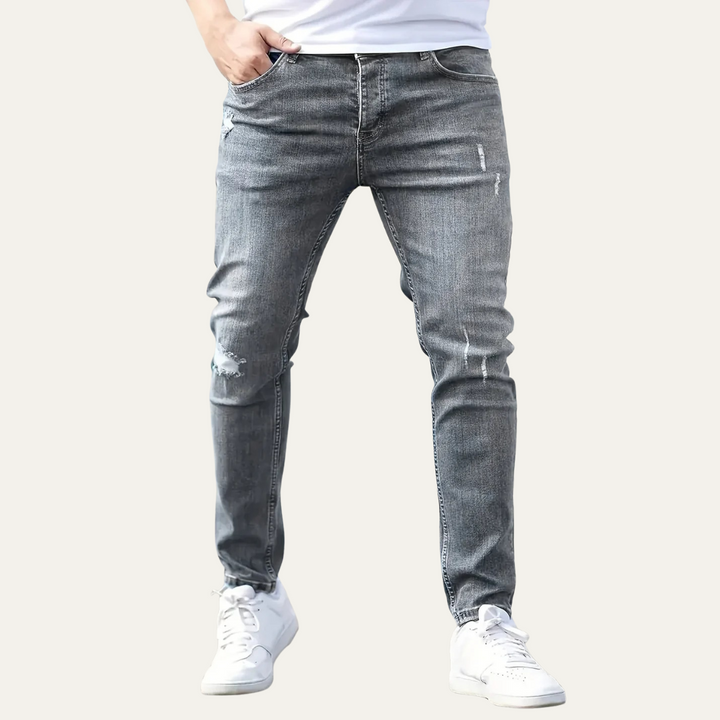Freja Andersen | Herre slim fit denim jeans - trendy stretch bukser