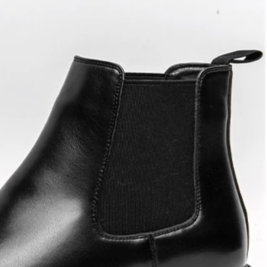 Brookshire Lane herre Stylish moderne Pointed Chelsea Ankle sko