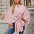 Briana™ | Elegant draperet poncho