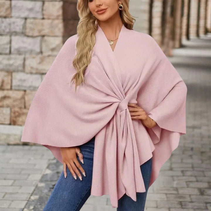 Briana™ | Elegant draperet poncho — 1