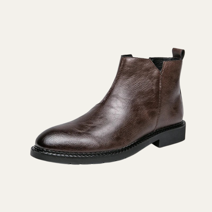 Etna Rosso herre klassisk Genuine læder Ankle sko