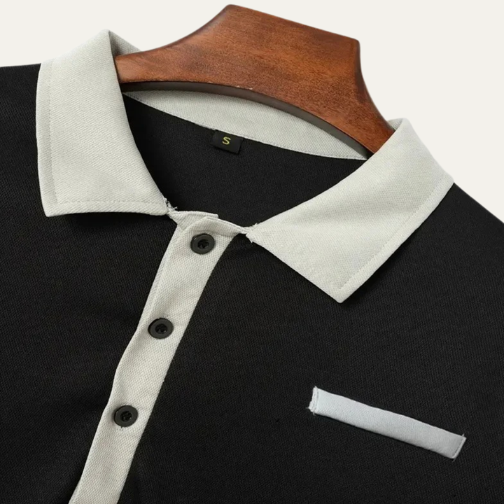 Freja Andersen | Herre afslappet slim fit polo trøje