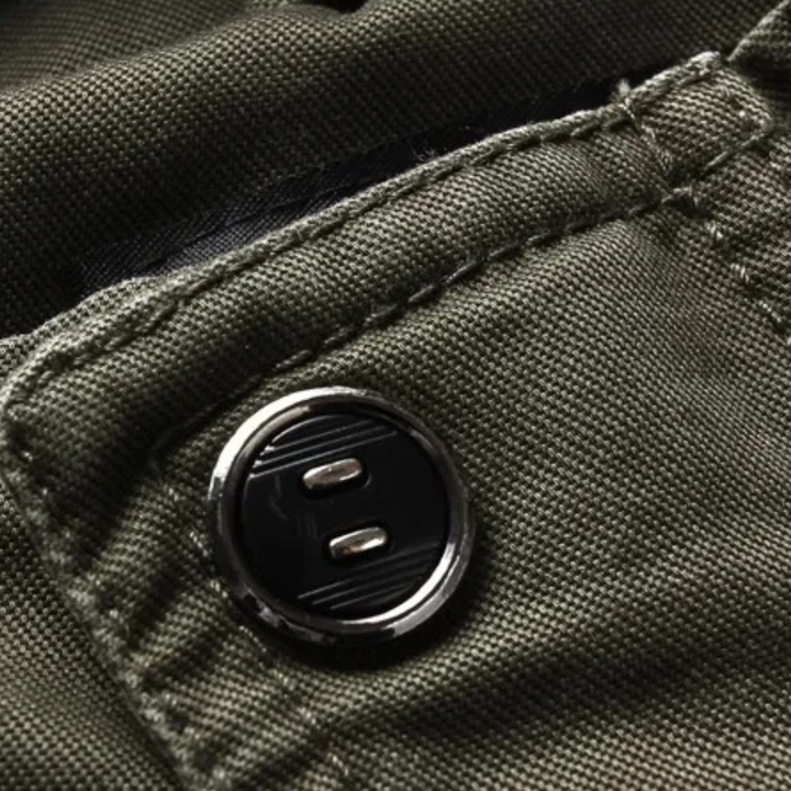 Freja Andersen | Herre afslappet Multi Pocket Windproof Hunting jakke