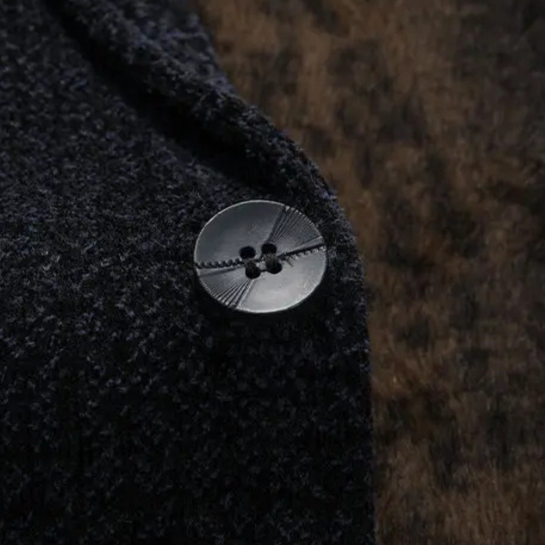 Freja Andersen | Herre stilren business blazer med varm blødt foer