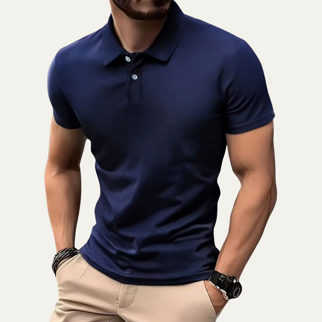 Freja Andersen | Herre Quick-Dry Athletic poloshirt