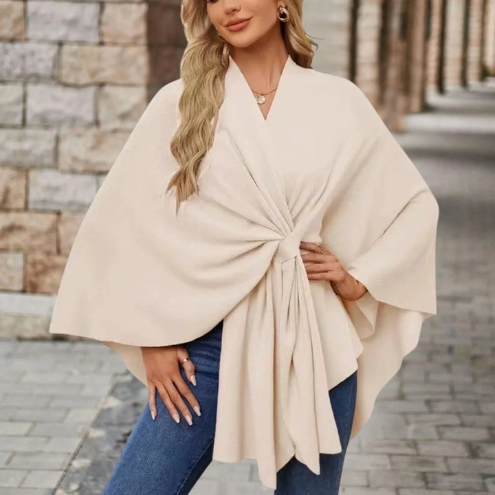Briana™ | Elegant draperet poncho — 6