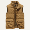 Freja Andersen | Herre fløjl varm foret puffer Vest