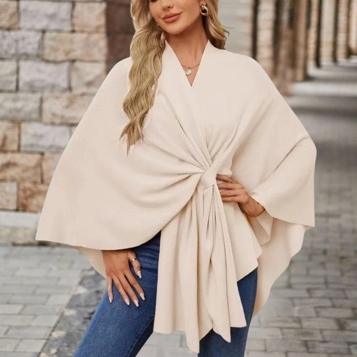 Silei | Elegant ponchotrøje — 11