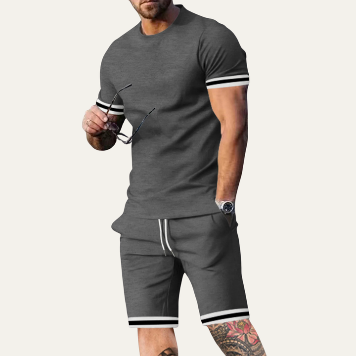 Modena | Herre trendy sommer sæt - T-skjorte and shorts