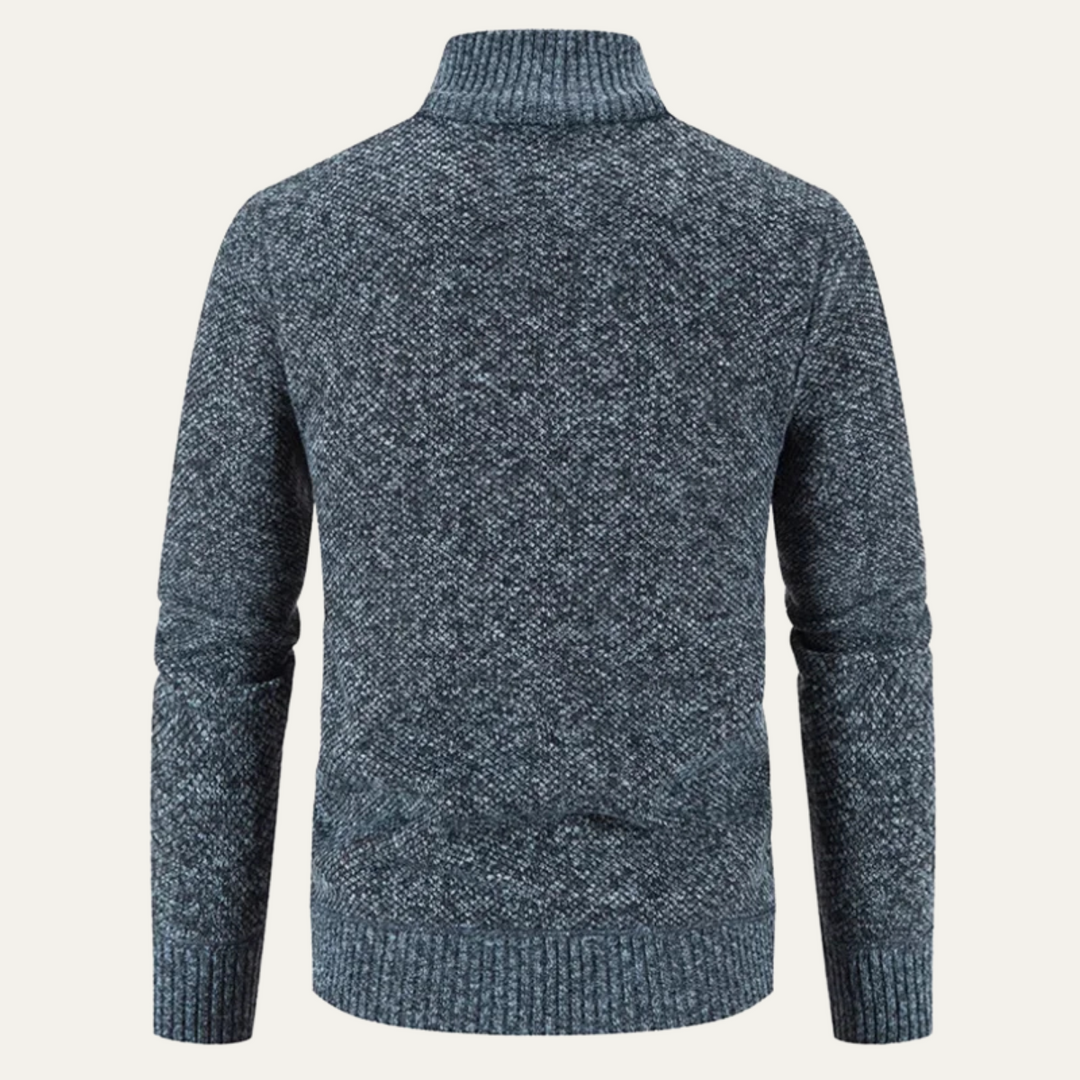 Alford | Herre strikket vinter Zip cardigan