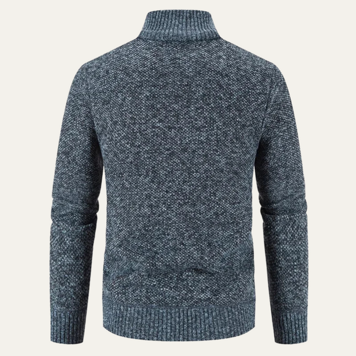 Alford | Herre strikket vinter Zip cardigan