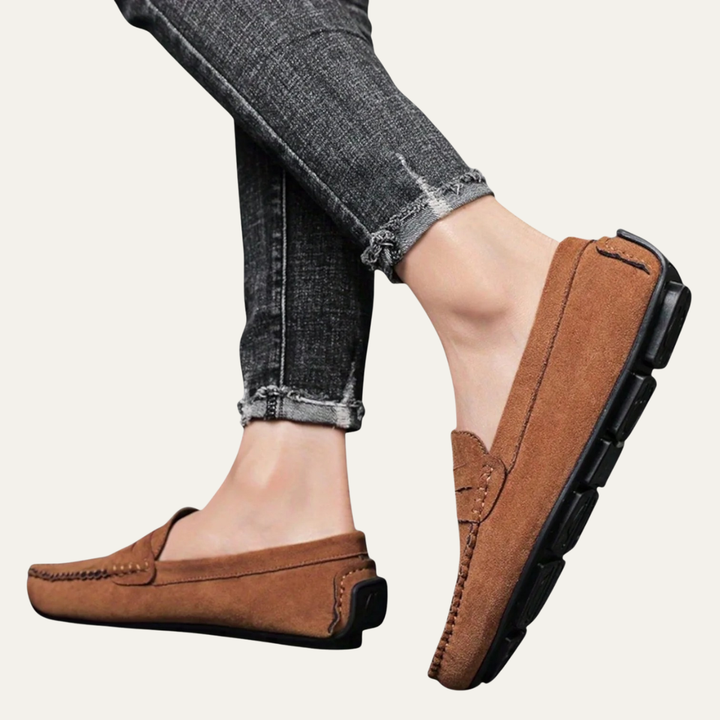 Marostica | Herre ruskind klassisk Moccasins Slip On loafers