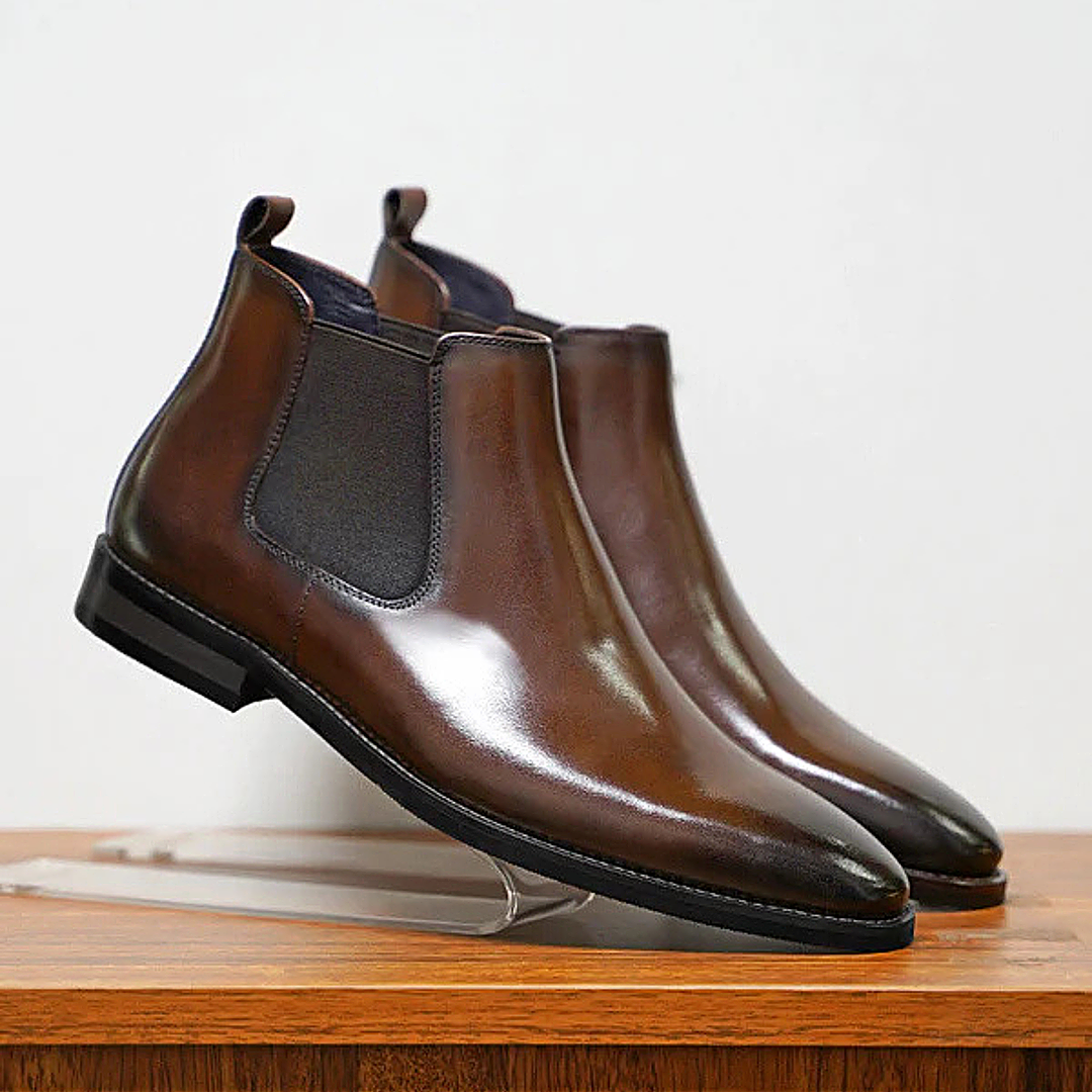 Hawthorne Sleek Slip On Ankle læder pæne støvler