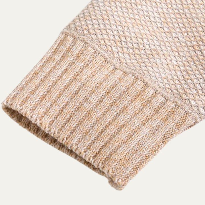 Cala Luna herre stående krave strik Zip cardigan