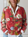 Chloe | Vintage blomster cardigan sweater