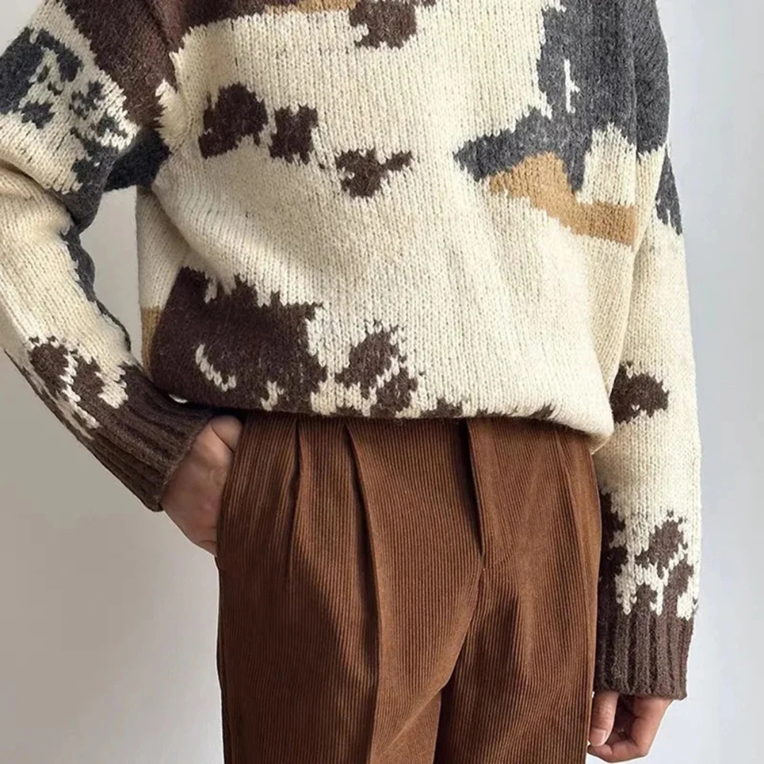 Oakwood | Herre High Waisted Plated fløjl bukser med Side Adjusters