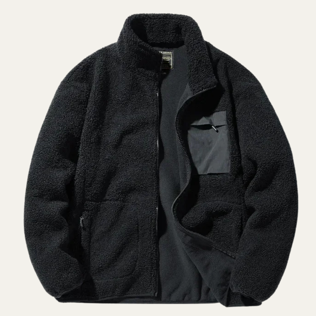 Freja Andersen | Herre udendørs varm Zip Up Fleece jakke