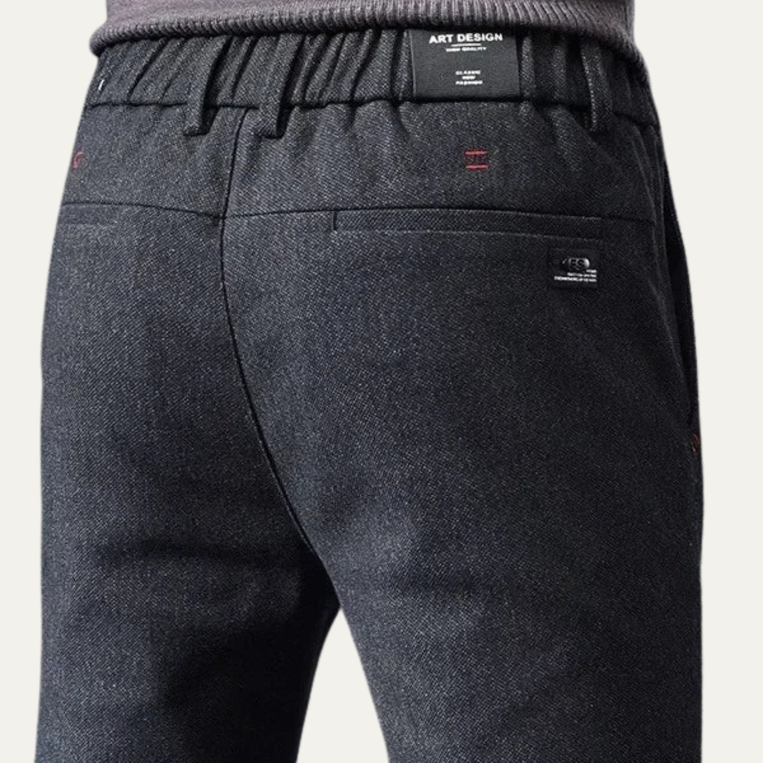 Freja Andersen | Herre Elegant afslappet Straight Leg bukser