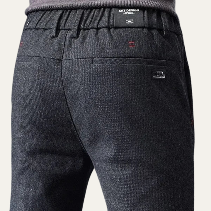Freja Andersen | Herre Elegant afslappet Straight Leg bukser
