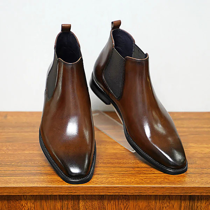 Hawthorne Sleek Slip On Ankle læder pæne støvler