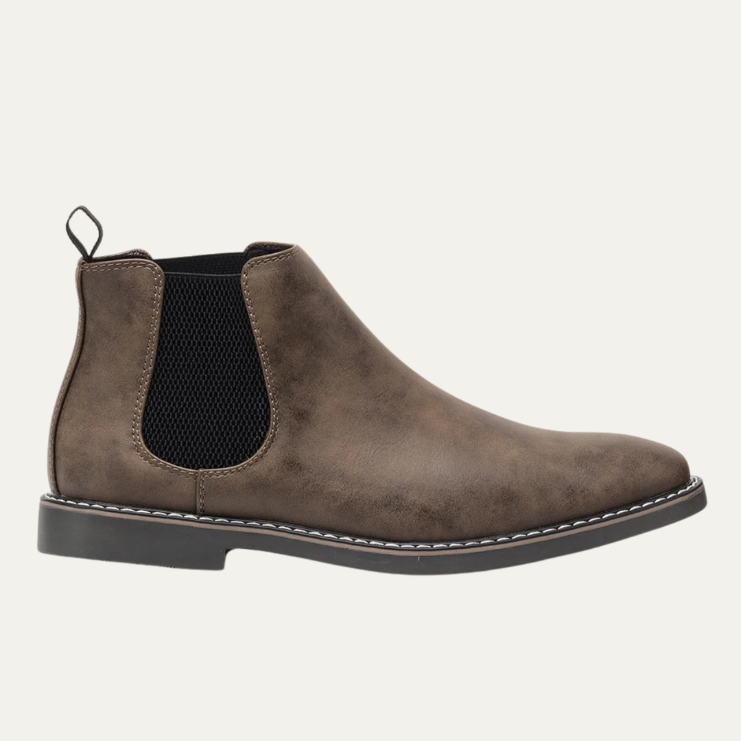 Ridgeview | Herre Retro Slip On Chelsea Ankle støvler