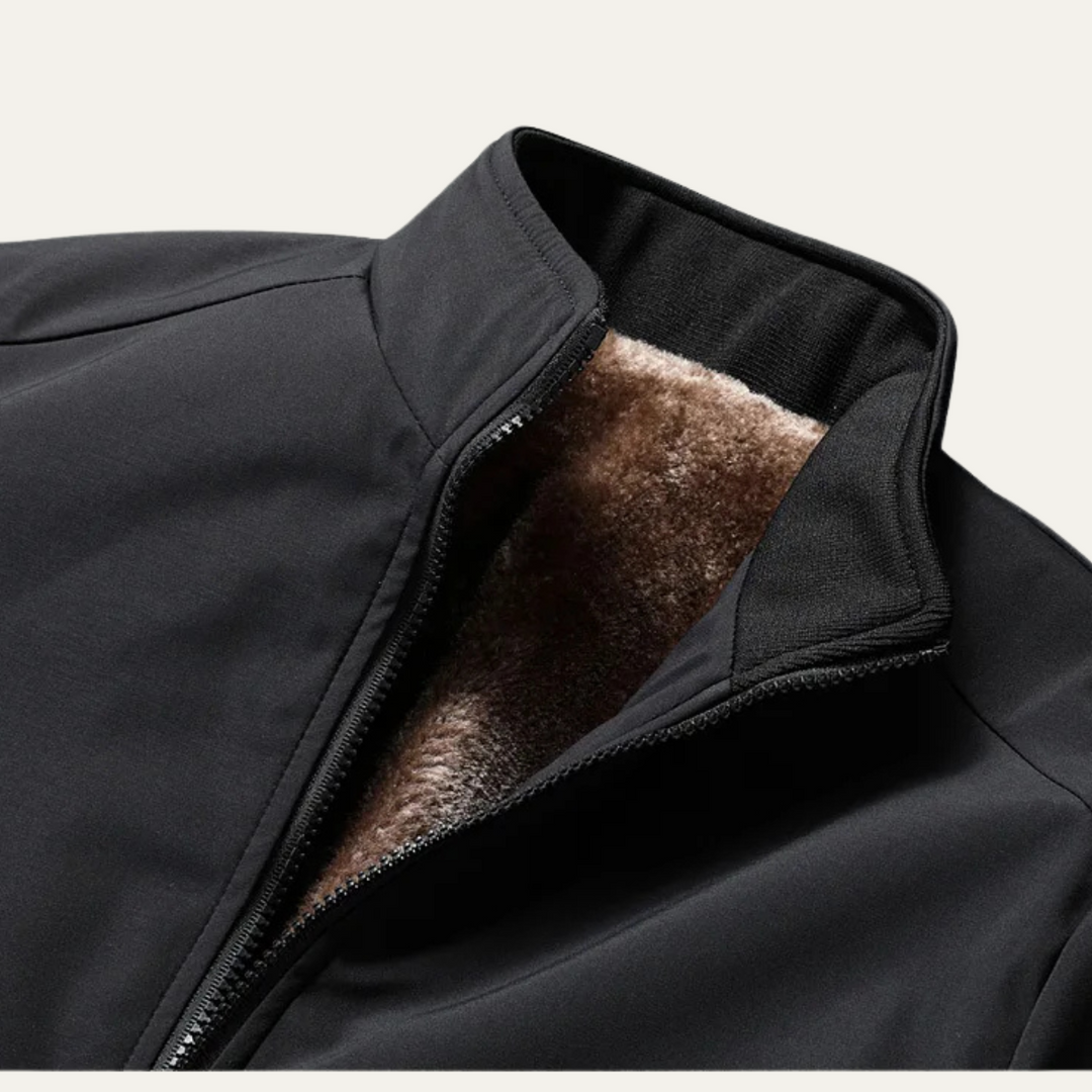 Freja Andersen | Herre Elegant varm Fleece Lining jakke