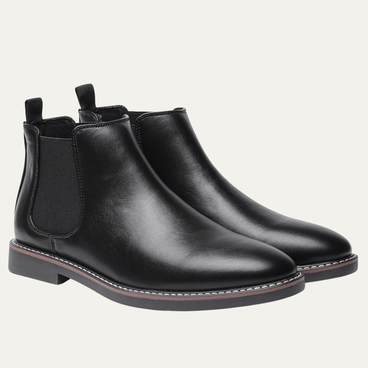 Ridgeview | Herre Retro Slip On Chelsea Ankle støvler