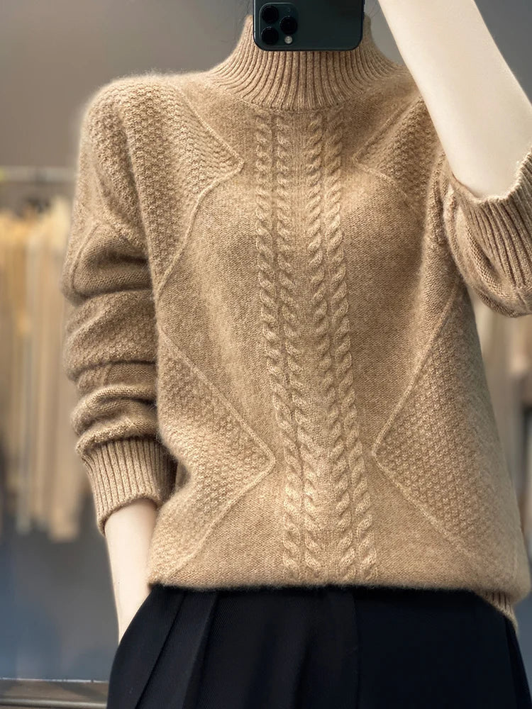 Carolyn | Cashmere rullekravetrøje — 4