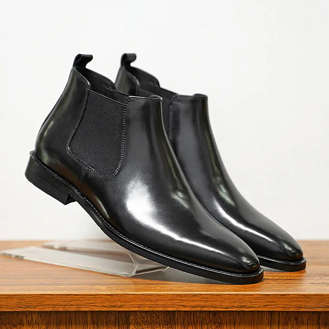 Hawthorne Sleek Slip On Ankle læder pæne støvler