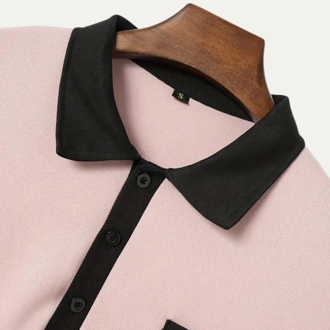 Freja Andersen | Herre afslappet slim fit polo trøje
