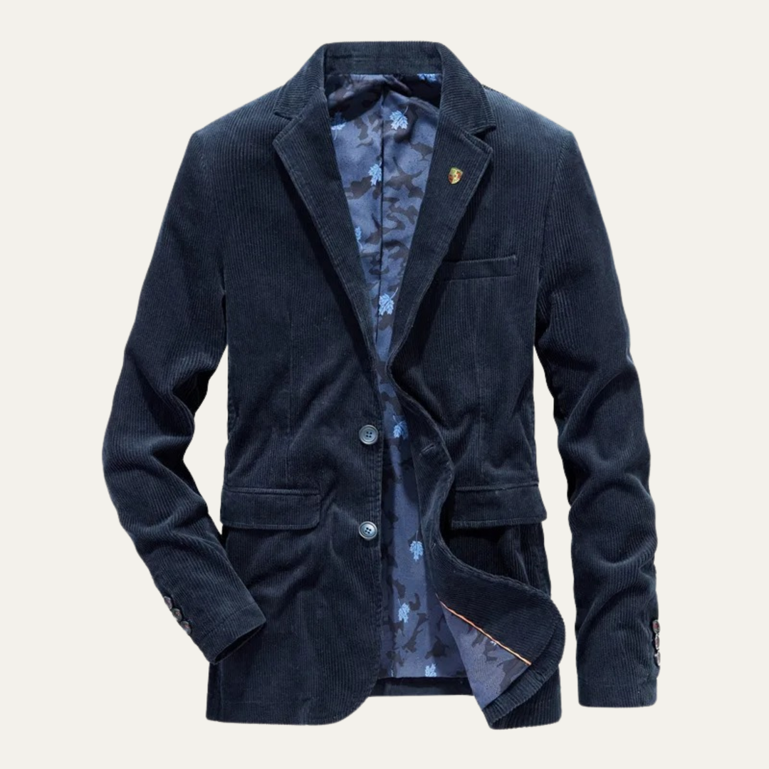 Freja Andersen | Herre vintage fløjl blazer