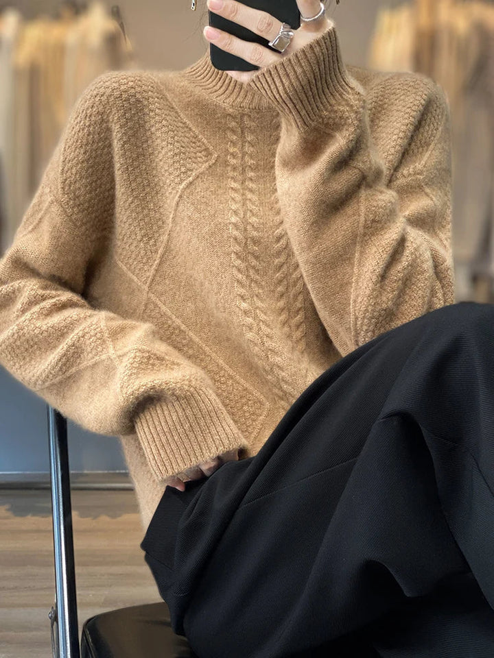 Carolyn | Cashmere rullekravetrøje — 8