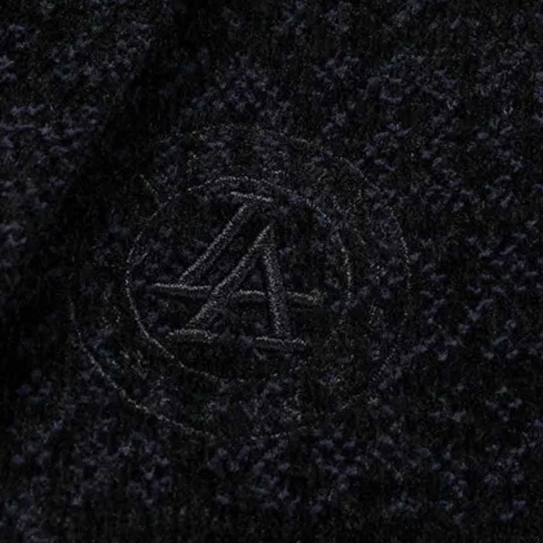 Freja Andersen | Herre business chenille varm Fur Lined blazer