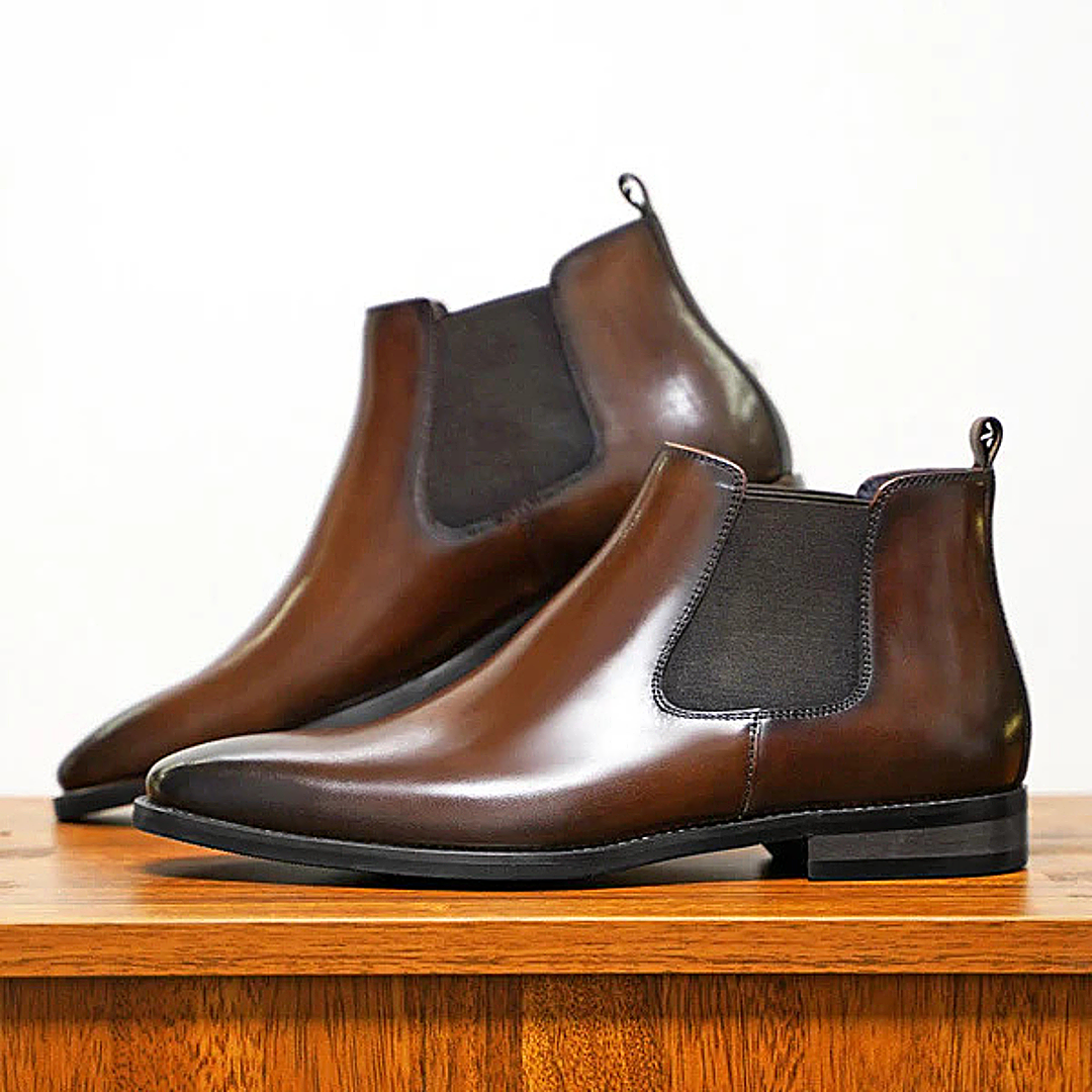 Hawthorne Sleek Slip On Ankle læder pæne støvler