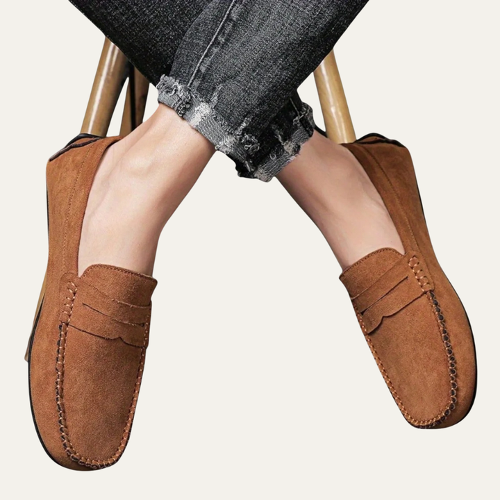 Marostica | Herre ruskind klassisk Moccasins Slip On loafers
