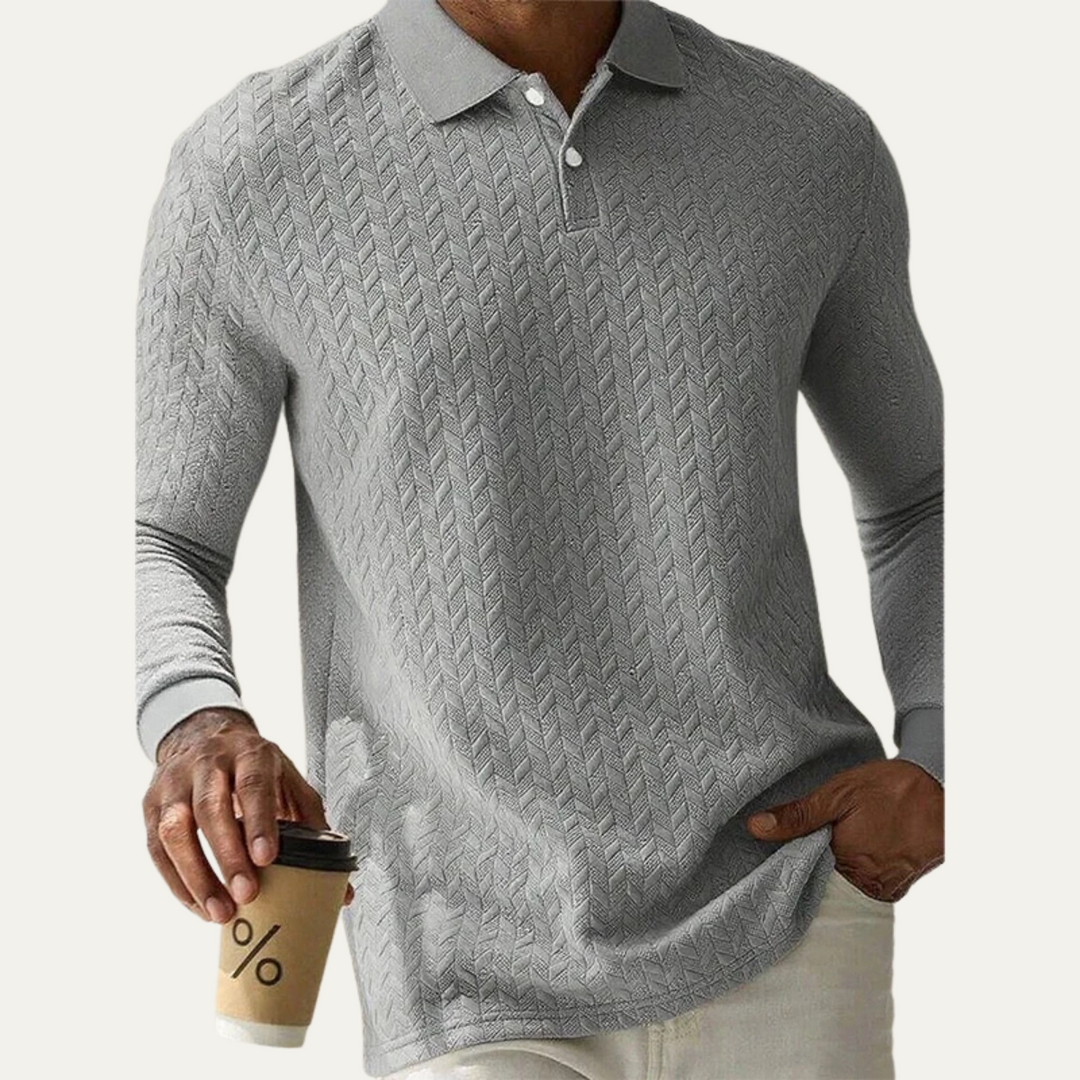 Willowbrook | Herre Stylish strik polo trøje