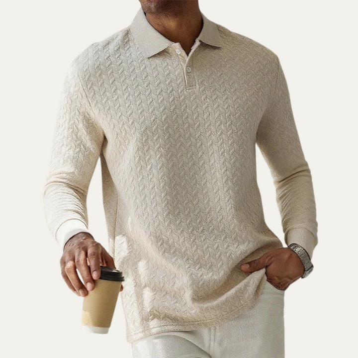 Willowbrook | Herre Stylish strik polo trøje