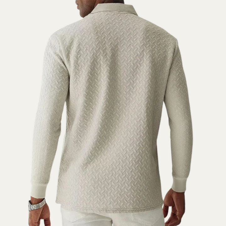 Willowbrook | Herre Stylish strik polo trøje