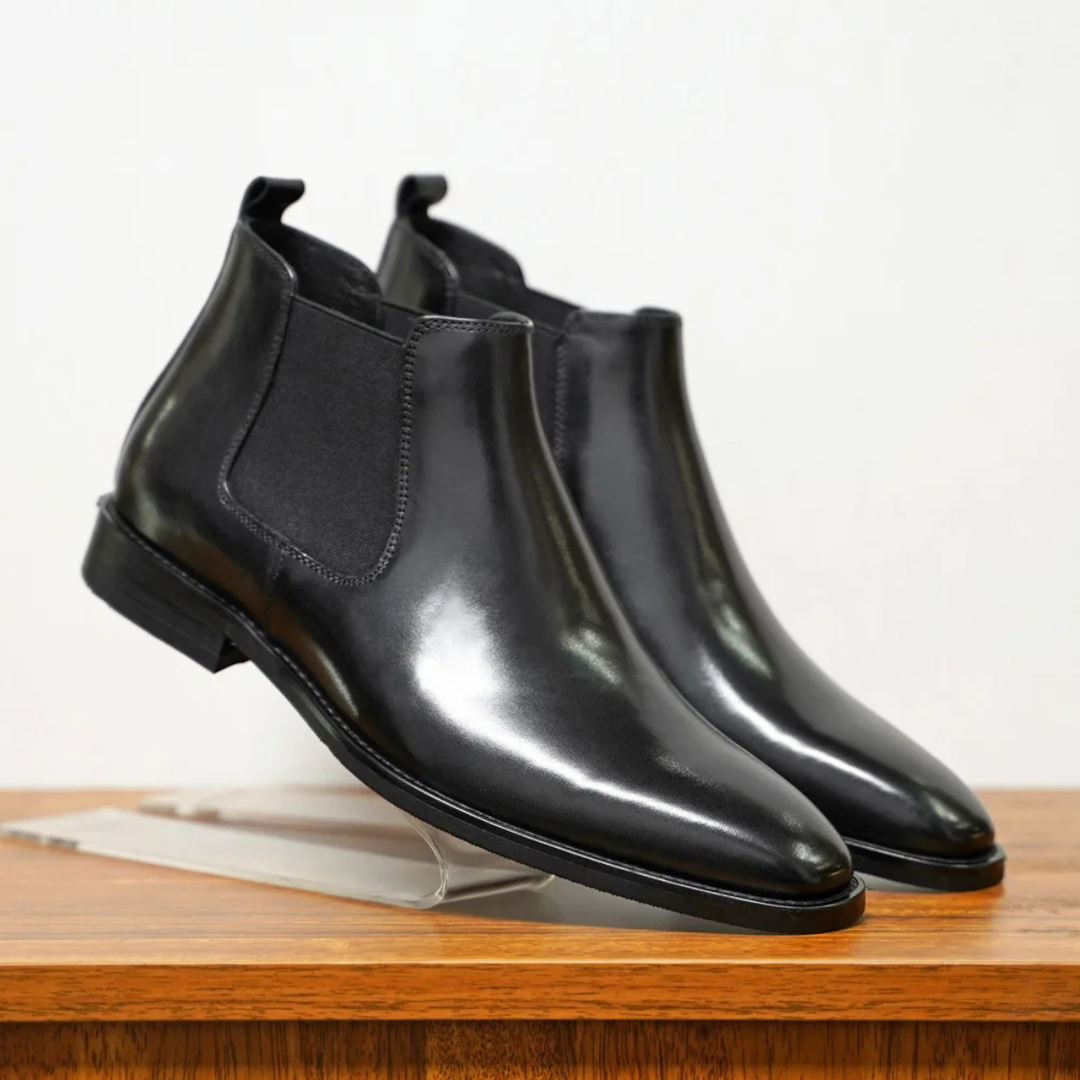 Freja Andersen | Herre Polished kjole Ankle stilren støvler