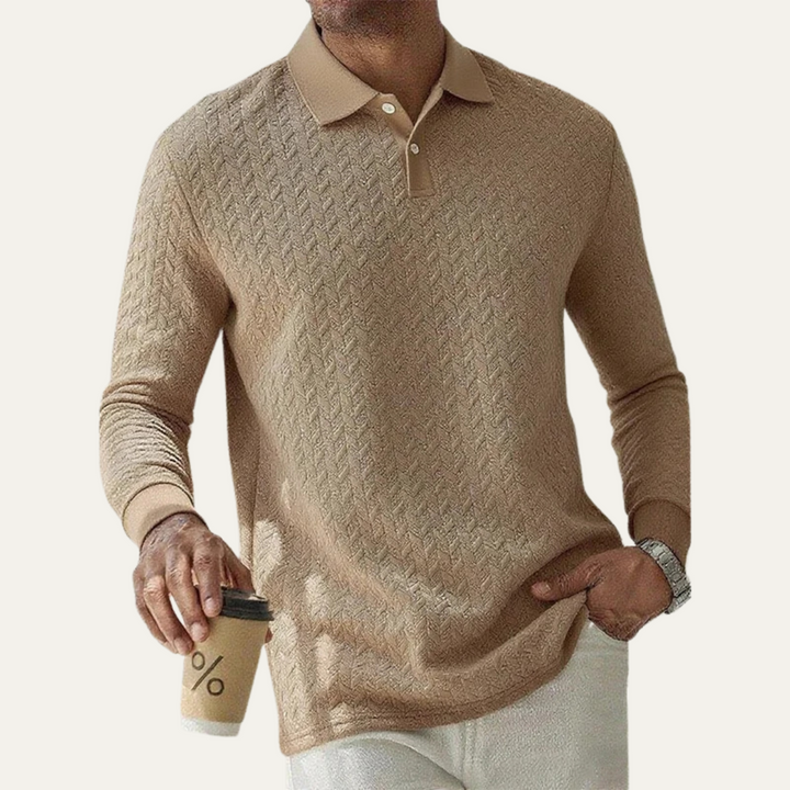 Willowbrook | Herre Stylish strik polo trøje