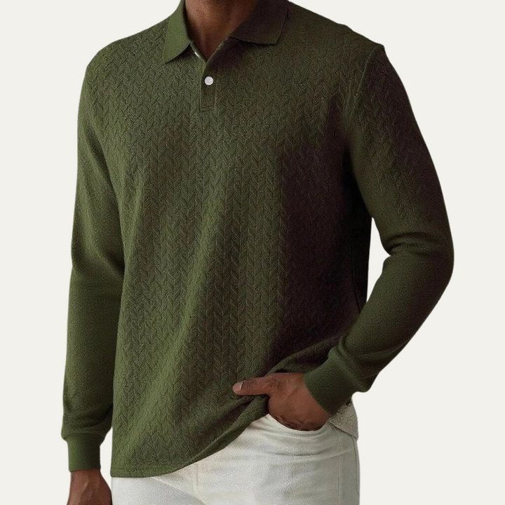 Willowbrook | Herre Stylish strik polo trøje
