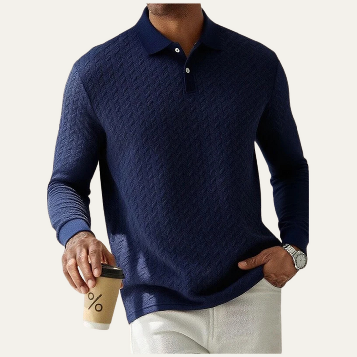 Willowbrook | Herre Stylish strik polo trøje