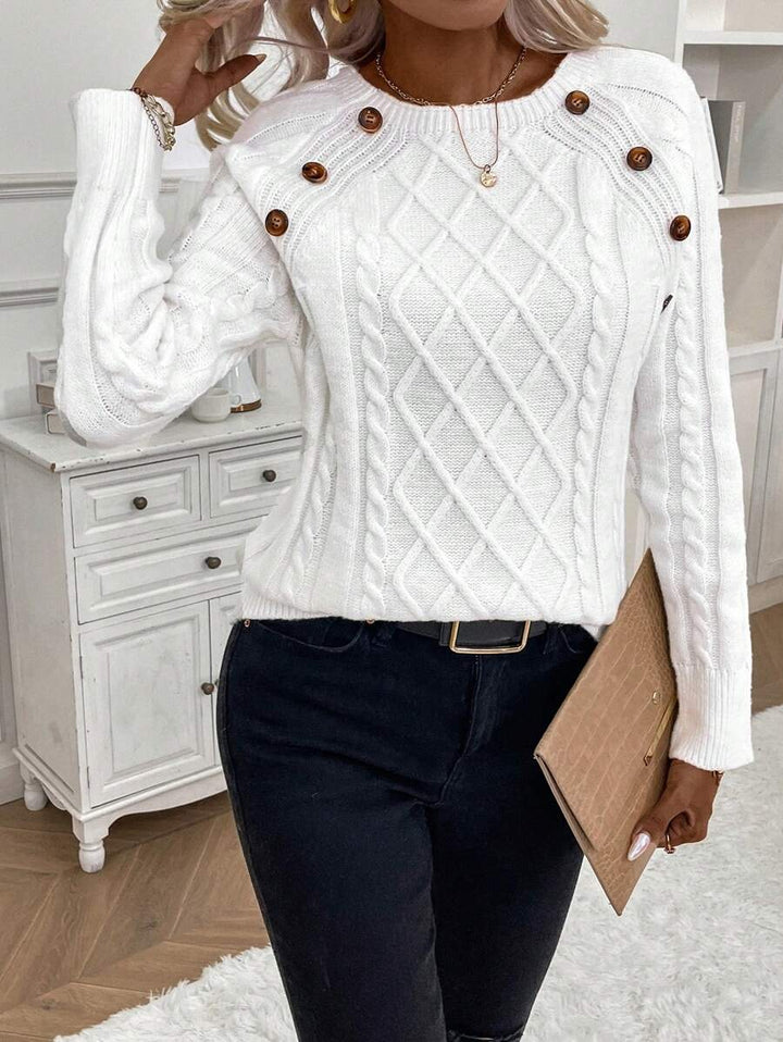 Betsy™ | Knap-detalje kabel jumper — 10