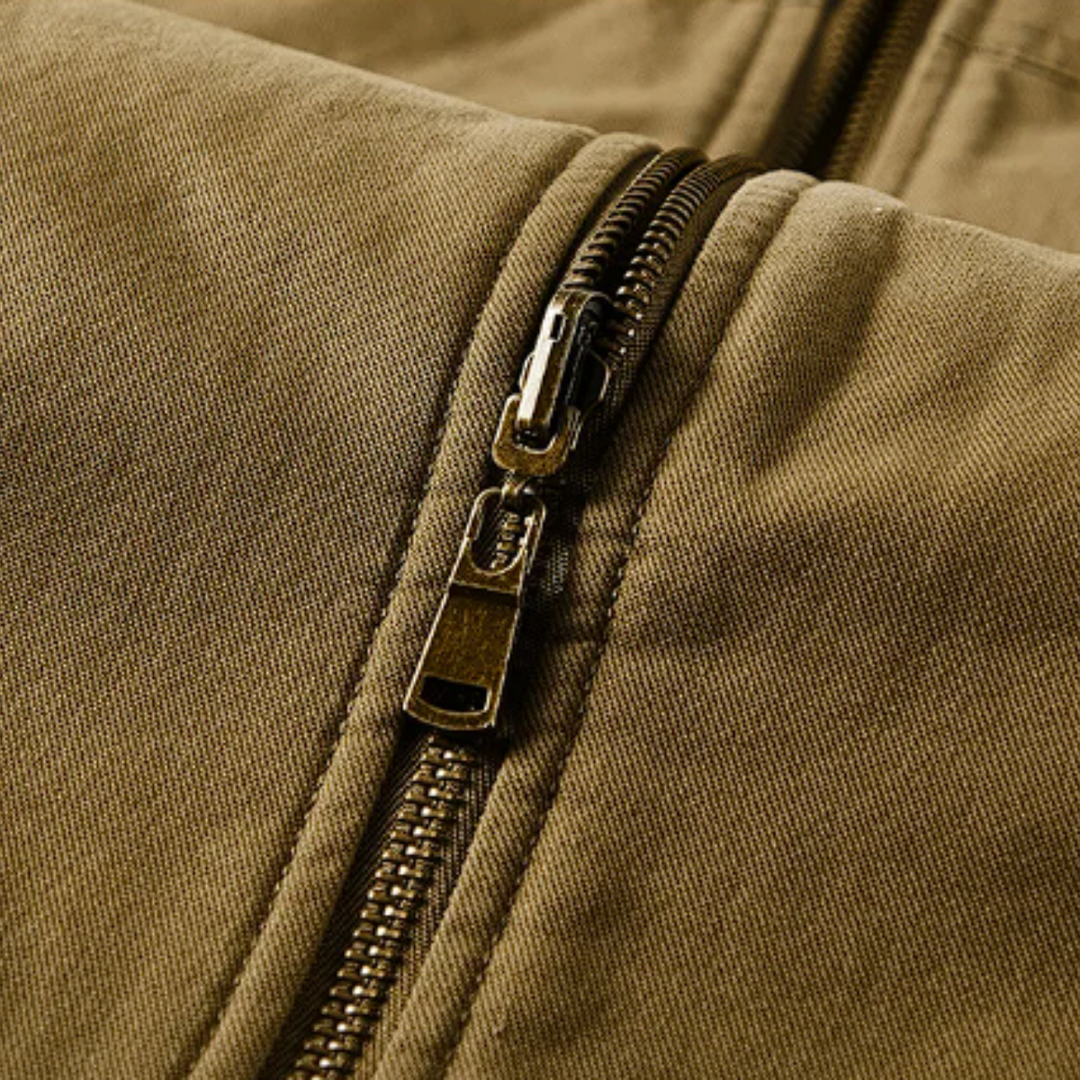 Freja Andersen | Herre fleeceforet Reversible bomberjakke