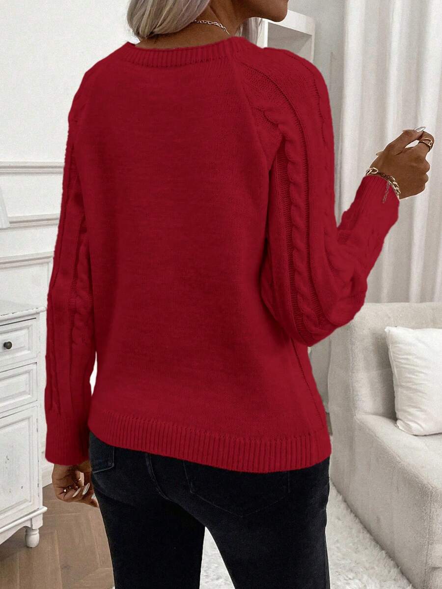 Betsy™ | Knap-detalje kabel jumper — 14