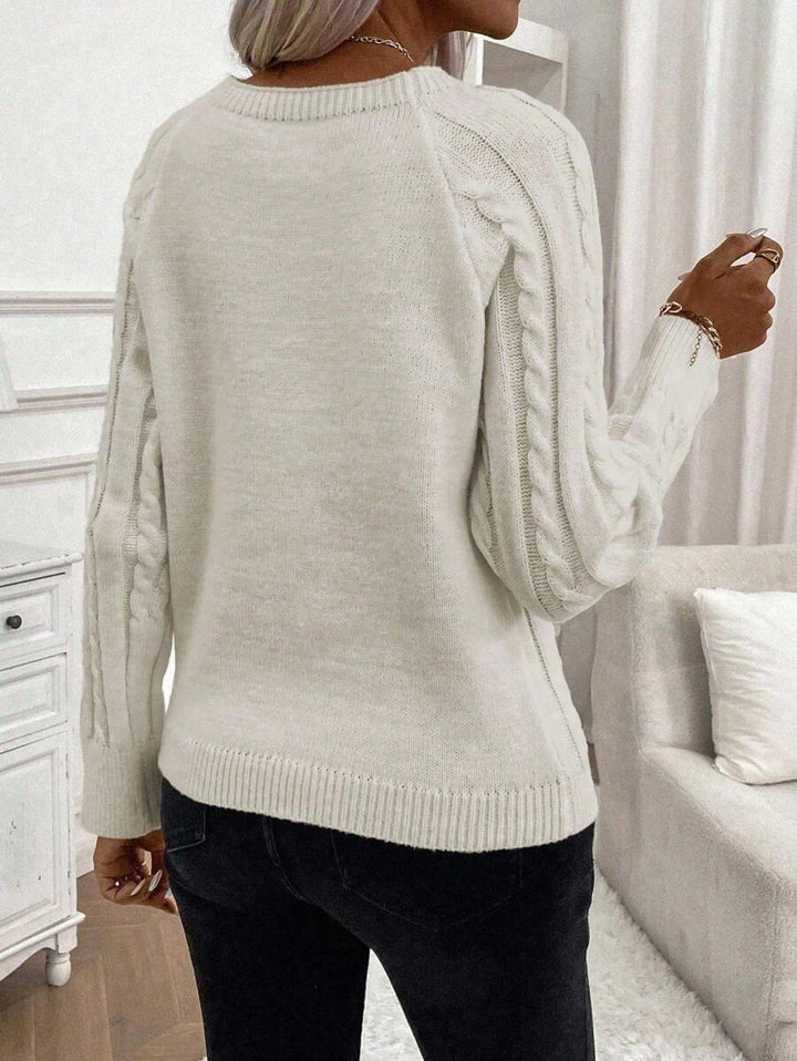 Betsy™ | Knap-detalje kabel jumper — 28