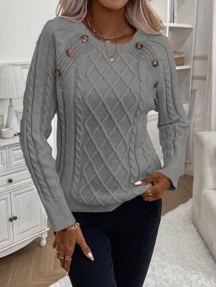 Betsy™ | Knap-detalje kabel jumper — 20
